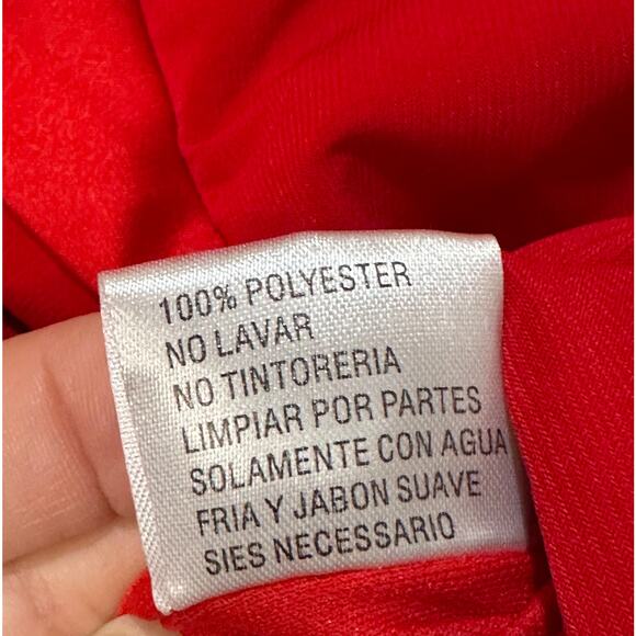 Ieena for Mac Duggal Long Sleeve Blazer Formal Dress Red #27362 Size 12 NWT - Picture 16 of 16